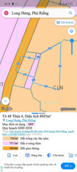 Bán gấp đất tại đường ĐT 741, giá ưu đãi 3 tỷ vnd, diện tích 5908.4 m2