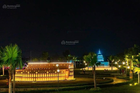 Góc 02 mặt tiền đối diện chợ đêm Đồng Xoài - ngân hàng cho vay 4tỷ