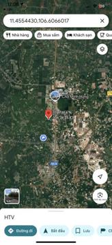 Bán đất 466m2 khu phố 10, P Hưng Long, thị xã Chơn Thành, Bình Phước đường Cao Bá Quát 32m