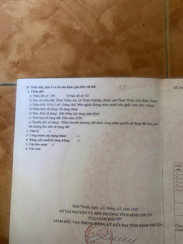 Bán đất thôn Thiện An, xã Thiện Nghiệp