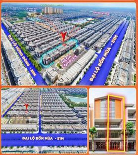 Cùng giá căn chung cư, nhưng nhà liền kề sổ đỏ vĩnh viễn! 60m2, MT 5m ngã tư vàng 8,1 tỷ