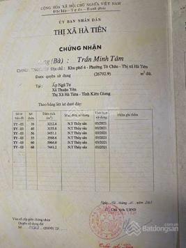 Cần bán gần 3 ha đất giá 390 nghìn/1 m2 tại Thuận Yên, Hà Tiên