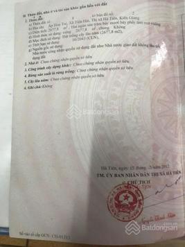 Cần bán gấp 5 triệu/ 1m2 đất mặt biển bãi tắm cát trắng Đảo Hải Tặc