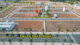Nền góc biệt thự mini mặt thoáng công viên 1000m2, cạnh toàn biệt thự, công viên, quảng trường