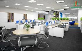 Cho thuê tòa nhà 650m2 xây dựng 550m2 x 9 tầng tại Đội Cấn làm VP, dịch vụ, đào tạo