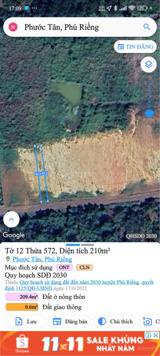 Bán 17 lô đất tại thôn Bàu Đỉa, giá cực chất giá 6 tỷ vnd, diện tích 3751m2