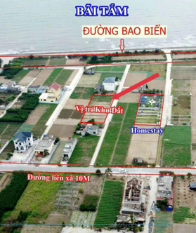 0975 897 169 Đất nền ven biển Quất Lâm Nam Định, full thổ cư, sát quảng trường giá chỉ 900tr
