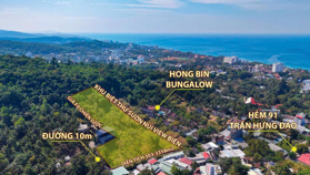 Bán lô 300m2 hẻm 8m Phố du lịch Trần Hưng Đạo, xây biệt thự, homestay quá đẹp. View biển, Giá F0