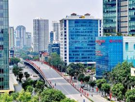 Toà nhà văn phòng mặt phố vip nhất Quận Ba Đình. Mặt tiền 12m. 9 tầng thang máy. 2 hầm tự động