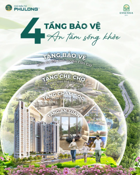 Hot: CĐT Phú Long: Suất nội bộ căn hộ sức khỏe Essensia Sky, ưu đãi vip dành cho khách