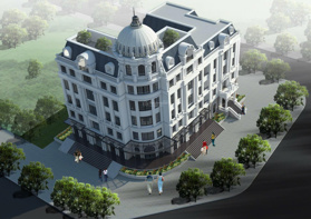 Cho thuê tòa nhà làm dưỡng lão, xklđ 1500m2 đất xây 550m2 x 6 tầng khu Hà Đông