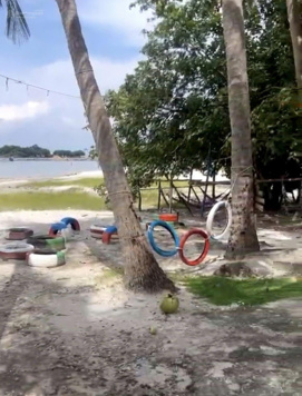 Bán đất khu du lịch đảo Hải Tặc, đối diện bãi cát trắng 35m mặt tiền giáp biển