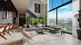Bán căn hộ Penhouse Duplex siêu cao cấp 200m2 tại Xã Dĩnh Kế, Bắc Giang, giá chỉ với 5 tỷ VND