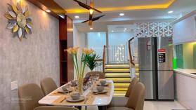 Nhà full nội thất hẻm xe hơi Nguyễn Văn Lượng, P17, diện tích 4x16m - 4 Lầu, 4PN - 5WC, 20 tr/th