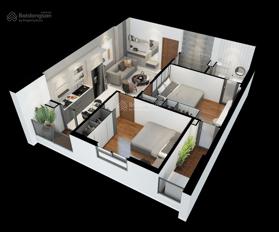 420 triệu căn hộ 58m2 thanh toán trước 30%, nhận nhà Quý 2/2025 tại Bình An Plaza Thanh Hóa