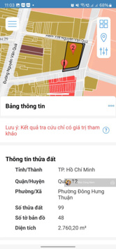 (Tin thật) Đất 3 mặt tiền hẻm 338/ Nguyễn Văn Quá - DT 46x60m = 2.602,5m2 đất ở - giá 119 tỷ