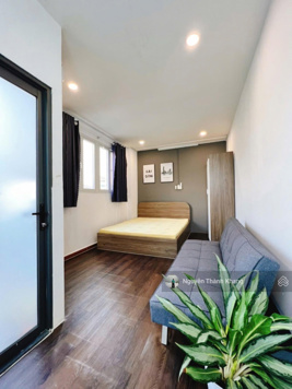 Cho thuê căn hộ 1PN tách bếp bancol, full nội thất, rộng 35m2, gần Bigc Tô Hiến Thành Q10