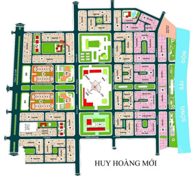 Bán đất dự án Huy Hoàng, góc 2 mặt tiền Trương Văn Bang, 9x21m=176.5m2, giá bán 580tr/m2