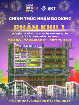 Biệt thự view công viên lễ hội hot nhất phân khúc chính thức nhận booking ạ