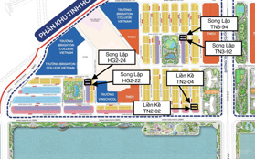 Quỹ ngoại giao cặp căn biệt thự view công viên và cặp liền kề view hồ Vinhomes Cổ Loa, có bán lẻ