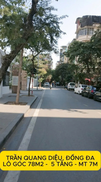 🏠 B.Á.N NHÀ PHÂN LÔ TRẦN QUANG DIỆU – 78M² – 5 TẦNG – MẶT TIỀN 7M – Ô TÔ TRÁNH – KINH DOANH ĐỈNH 