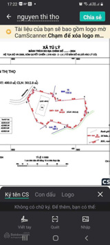 Cần tiền tiêu bán gấp đất Tu Lý, Đà Bắc, Hoà Bình