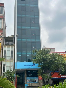 Bán tòa văn phòng mặt phố Văn Cao 101m2 10 tầng mt 6m giá 95 tỷ