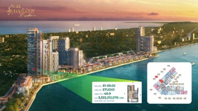 GIÁ TỐT - Căn Studio 40m² tầng cao View sông - pháo hoa DIFF  Mã căn hộ: S10902