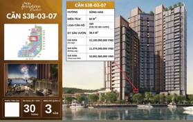Căn hộ Sun Symphony bên bờ sông Hàn với giá chỉ từ 3.x tỷ/ căn. Đường Trần Hưng Đạo, Sơn Trà.