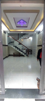 BÁN NHÀ ĐÚC 1 LẦU HẺM THÔNG 3M. ĐỊA CHỈ ĐƯỜNG SỐ 4 P16 GÒ VẤP.