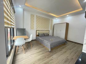 Bán tòa căn hộ dịch vụ mặt ngõ thông cực đẹp Đội Cấn, Ngọc Hà Ba Đình, 11 căn hộ full nội thất