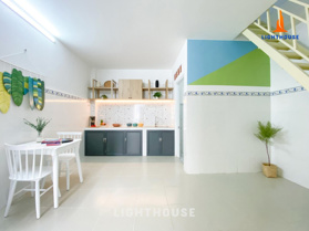 Căn hộ dạng trệt - lửng full nội thất ngay Nguyễn Thị Định, Quận 2