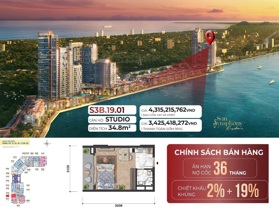 ĐỘC QUYỀN CĂN STUDIO S3B1902 GIÁ TỐT NHẤT - VIEW SÔNG HÀN - SỔ HỒNG LÂU DÀI