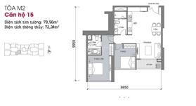 Quỹ căn 2 phòng ngủ VHM Metropolis cần bán, giá rẻ, LH xem nhà: 0982 040 *** Mr Hùng