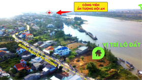 Chính chủ bán lô đất đẹp trung tâm Hội An. View sông