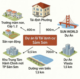 Bán nhanh cặp liền kề view công viên tại MB tái định cư Quảng Minh, Sầm Sơn giá chỉ 1.x tỷ