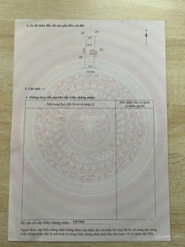 Chủ gửi bán lô đất siêu đẹp mặt biển Quất Lâm Nam Định 85m