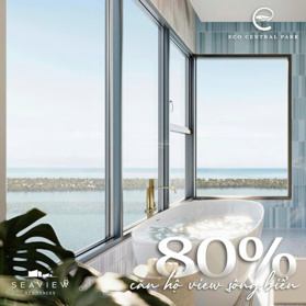 Chỉ từ 1,1 tỷ sở hữu căn góc 3 PN đẹp nhất tòa Seaview Residences tại Eco Central Park Vinh .
