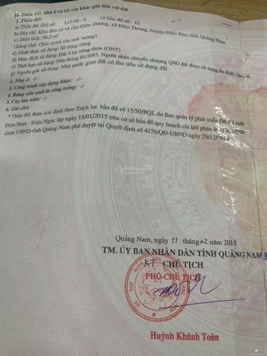 Cần bán lô đối diện cổng chợ điện dương đường 7,5m giá chỉ 1.85 tỷ kinh doanh ngay - 0911 190 094