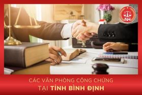 Danh sách các văn phòng công chứng tại tỉnh Bình Định
