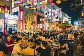 Căn góc VIP 118 m2 đối diện cổng khu phố đi bộ Litte Hồng Kông. HTLS 24 tháng. Kinh doanh luôn