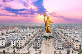 Bán gấp biệt thự VIP 2 mặt tiền phố đi bộ Kinh Đô VH Ocean Park 2 diện tích 153m2 sẵn sổ giá 29ty4