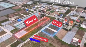 1 tỷ 980 mảnh này 100 m2 sát biển Quất Lâm, đường thông tứ phía đường to giá rẻ nhất thị trường