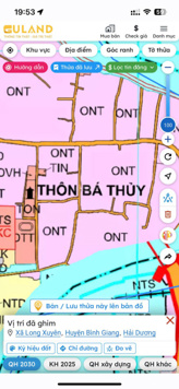 Cần bán 998m2 đất tại Long Xuyên, Bình Giang, Hải Dương có 300m2 thổ cư giá chỉ 7,5tr/m2