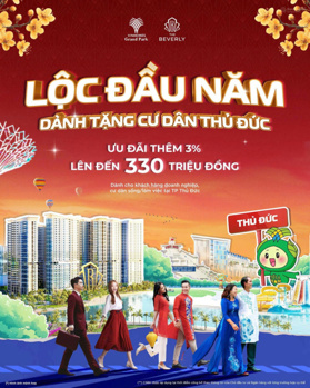 CK 25% CH giá tốt nhất T4/2025 - ký trực tiếp CĐT Stu 1.71 tỷ |2PN 2WC 2.8 tỷ |3PN (91m2) 4.17 tỷ