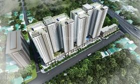Cho thuê mặt bằng thương mại - tầng 1 chung cư Phương Đông Green Park số 1 Trần Thủ Độ. DT 160m2