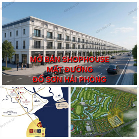 Shophouse mặt đường Phạm Văn Đồng Đồ Sơn Hải Phòng
