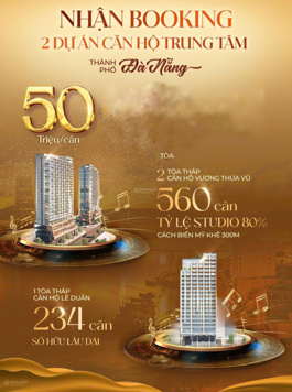 Siêu phẩm nghỉ dưỡng Sun Sea Tower - booking chỉ từ 50 triệu