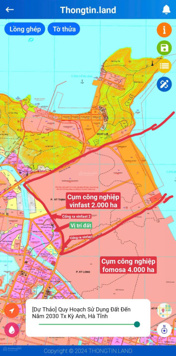 Bán lô góc tại Kỳ Thịnh, Kỳ Anh ngay sát nhà máy VInfast, DT 555m2 full thổ cư giá rẻ nhất khu