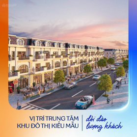 Chỉ 3,7 tỷ sở hữu ngay nên căn nhà phố Tấn Đức Central Park trung tâm TP Phổ Yên, vì sao nên mua